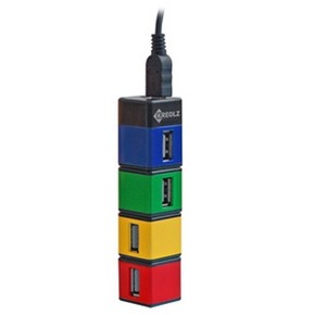 Концентратор USB2.0 Kreolz HUB-055 4-port