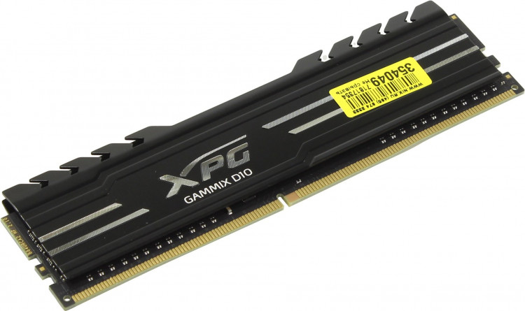 Память DDR4 8Gb PC4-21300  /  CL16 ADATA XPG GAMMIX D10  AX4U266638G16-SBG
