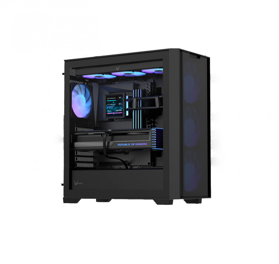 Корпус (без блока питания) Micro-ATX Formula Air Mesh GX600 Plus (165мм / 360мм)