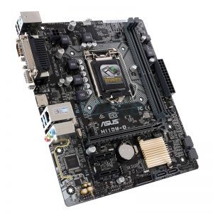 Материнская плата ASUS H110M-D (RTL) LGA1151 <H110> PCI-E Dsub+HDMI GbLAN SATA MicroATX 2DDR4