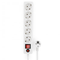 Сетевой фильтр 7.0 м Гарнизон ECL-6-W-7 (5 розеток)