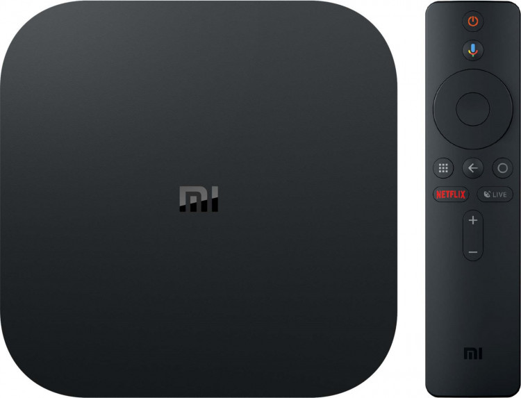 SMART приставка Xiaomi Mi TV BOX S (4K  /  Wi-Fi  /  HDMI  /  USB)