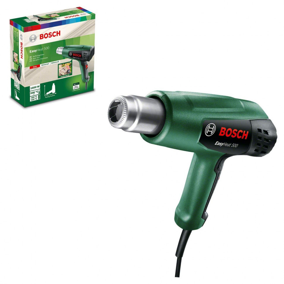 Фен строительный Bosch EasyHeat 500 (1600W)