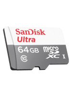Карта памяти microSDXC 64Gb SanDisk Ultra SDSQUNR-064G-GN3MN