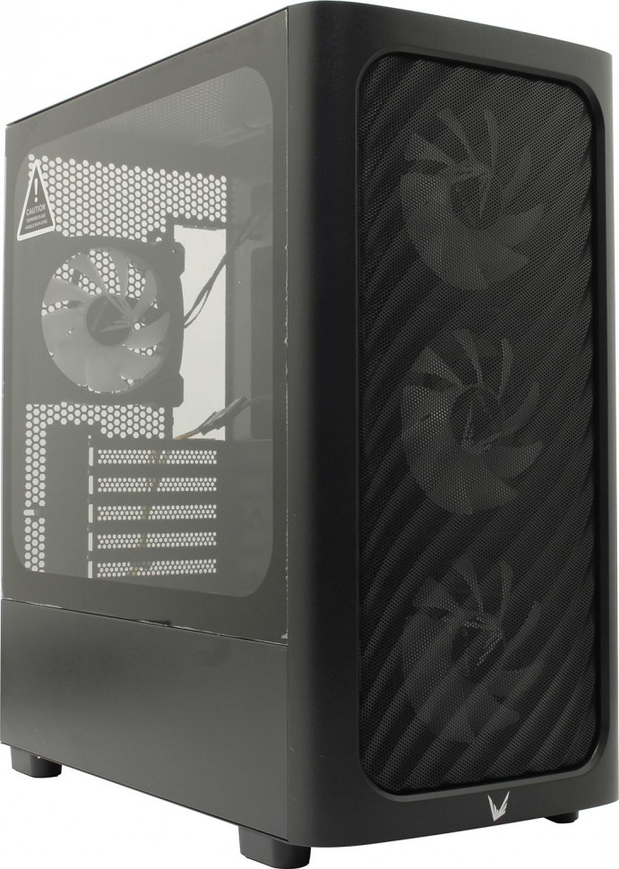 Корпус (без блока питания) Micro-ATX Formula Air Mesh G3 Plus Black (165мм / 340мм / TYPE-C)