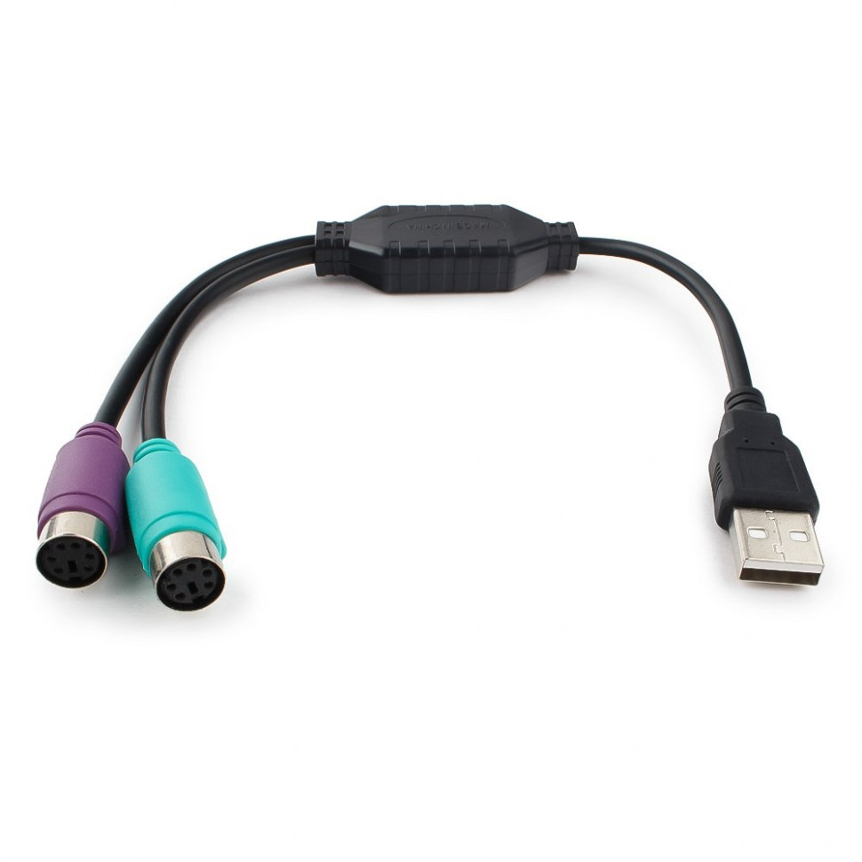 Переходник PS / 2 -> USB Cablexpert UAPS12-BK