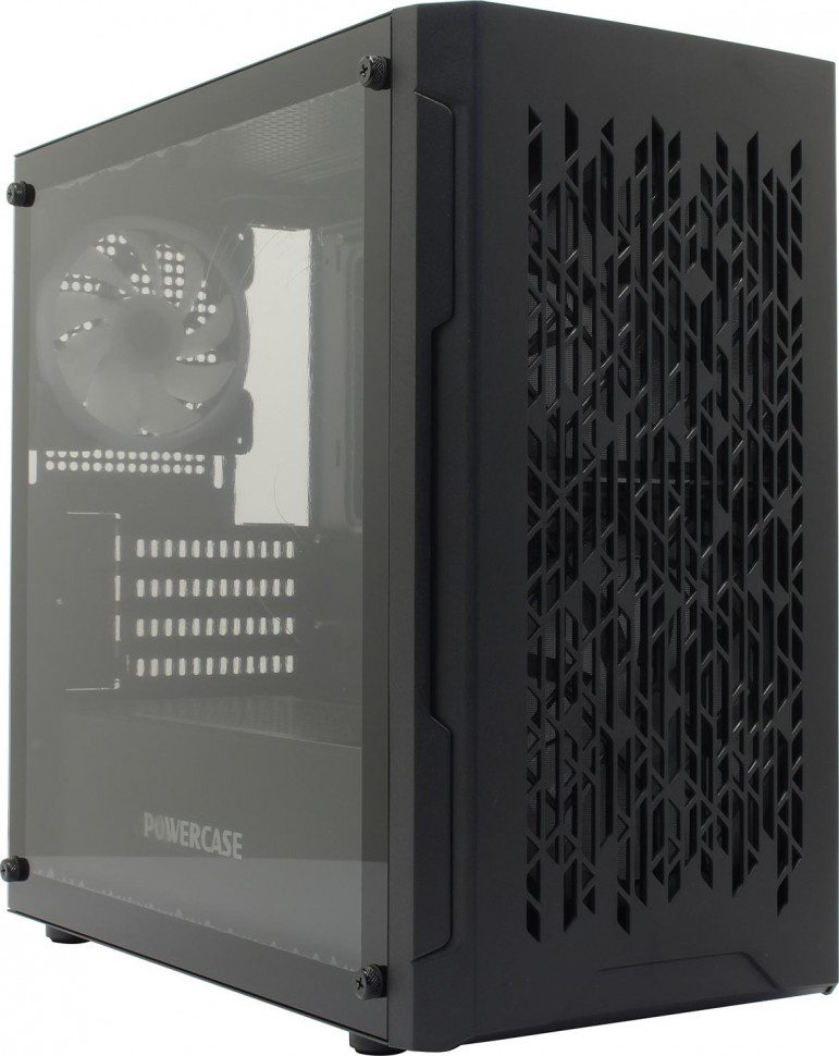 Корпус (без блока питания) Micro-ATX Powercase Mistral Micro D3B ARGB (CMMDB-A3)