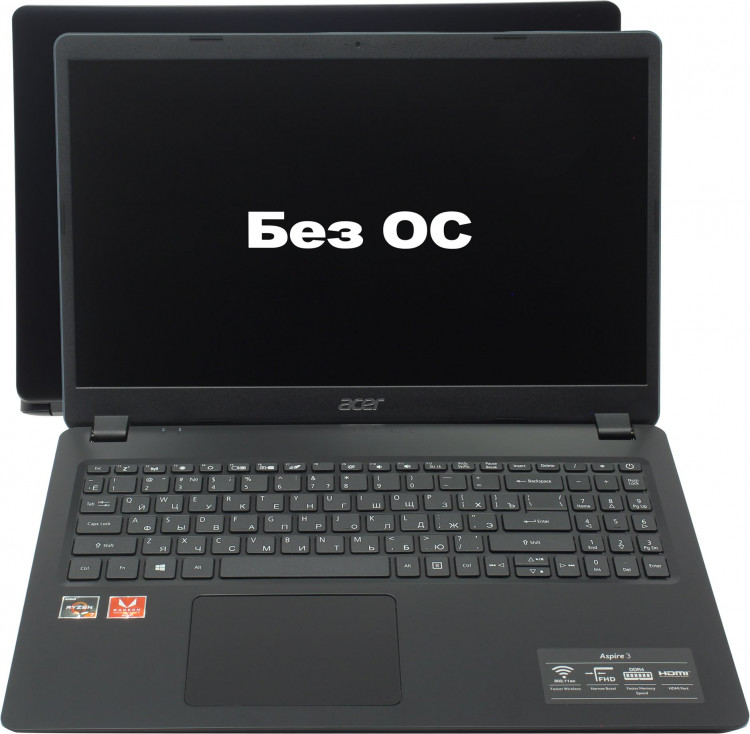 Ноутбук 15.6" Acer A315-42-R11C Ryzen 7 3700U  /  8Gb  /  SSD 512Gb  /  FHD  /  RX VEGA10  /  no ODD  /  Linux