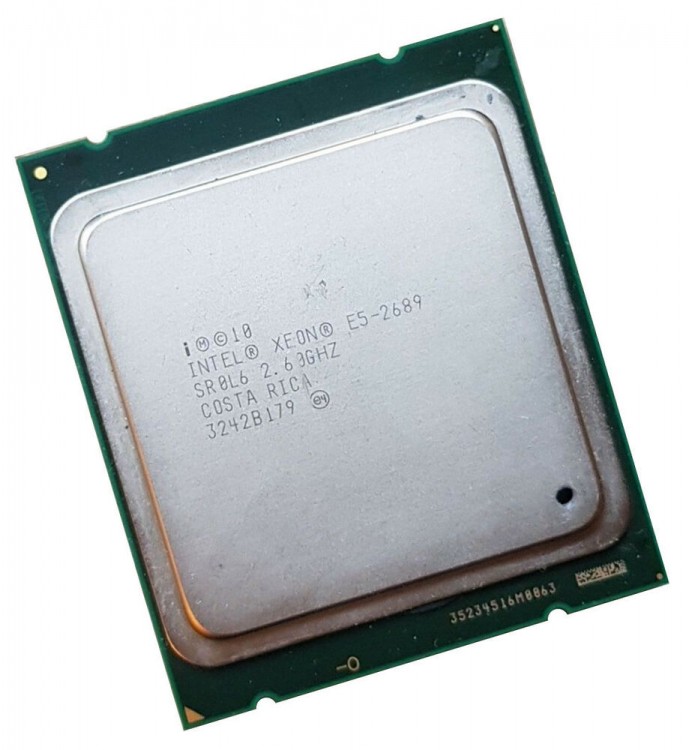 Процессор Intel Xeon E5-2689 2011 8(16)core  /  2.6(3.6)GHz  /  115W (OEM)