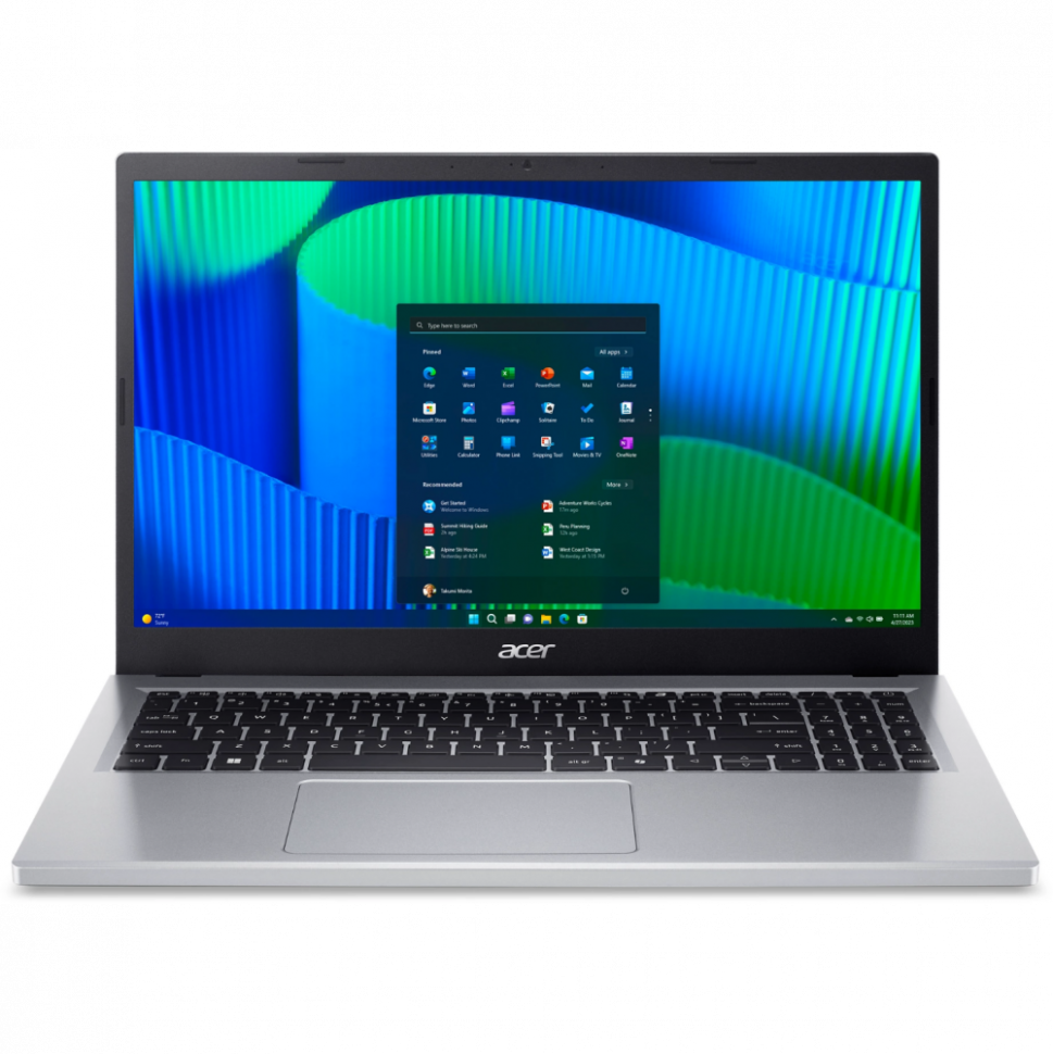  Ноутбук 15.6 Acer Aspire EX215-34-P0AB intel N200 / 8Gb / NVMe 256Gb / FHD / TN / DOS