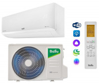 Сплит-система 12 Ballu Odyssey DC BSOI / 12HN8 (инвертор / 36кв.м / шум 20-55 дБ / Wi-Fi(опц) / класс А / 3года)