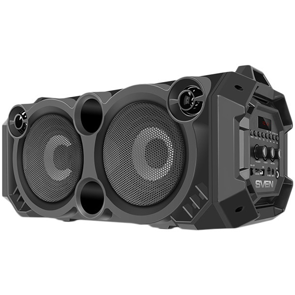 Портативная колонка SVEN PS-550 (2x18W / Bluetooth / USB / microSD / FM)