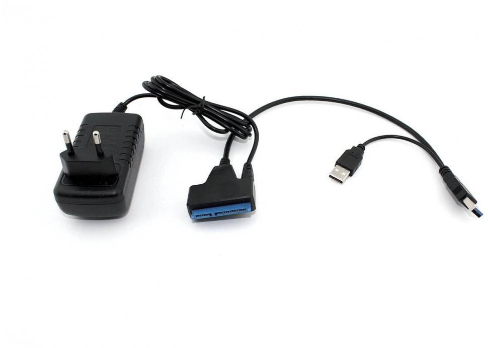 Переходник USB 3.0 -> SATA (с блоком питания)