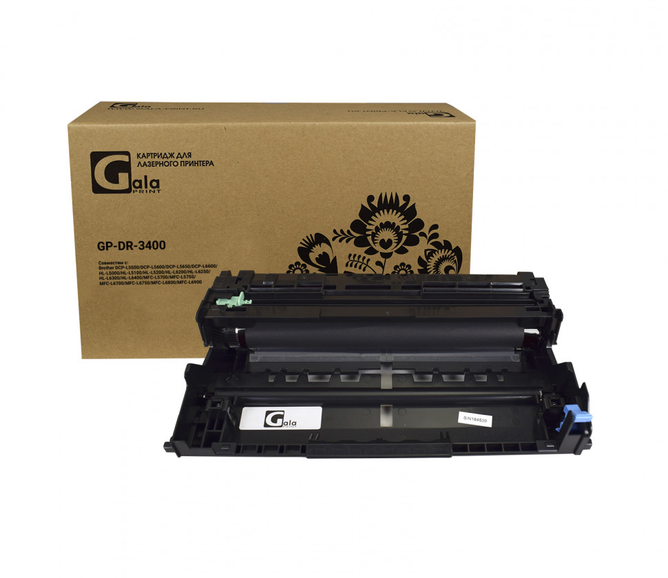 Драм-картридж GP-DR-3400 Brother DCP-L5500 / DCP-L5600 / DCP-L5650 / DCP-L6600 / HL-L5000 / HL-L5100 / HL-L5200