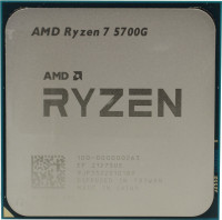 Процессор AMD Ryzen 7 5700G AM4 / 8(16) / 3.8(4.6)GHz / RX Vega 8 / 65W (OEM)