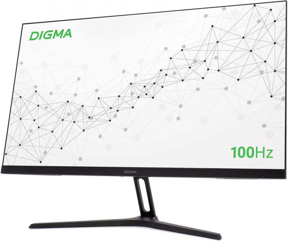 Монитор - 27 Digma Progress 27P301F (DM27SB12) (IPS / FHD / 100Hz / 5ms / 300cd / 4W / VGA+HDMI)