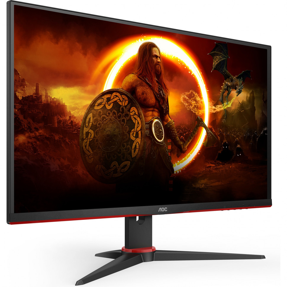 Монитор - 27 AOC Q27G2E / BK (VA / 2K / 144Hz / 1ms / 250cd / DP+HDMI)