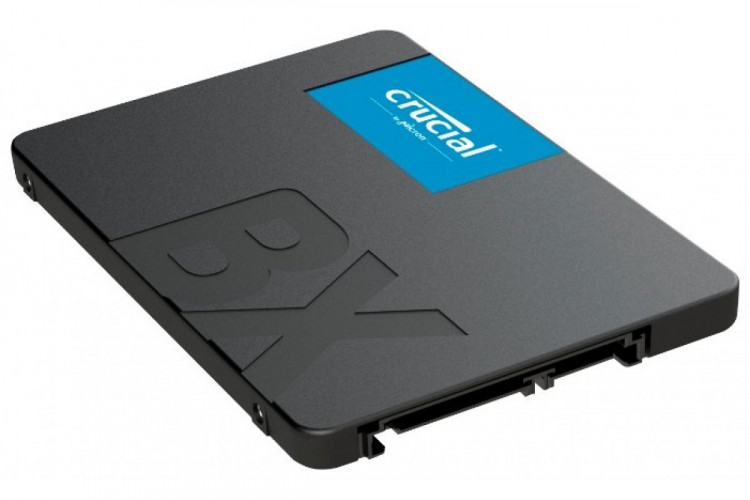 SSD 240 Gb Crucial CT240BX500SSD1 2.5" (80 TBW  /  500:540 Мбайт  /  с)
