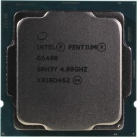 Процессор Intel Pentium G6400 1200 2(4)core / 4(no)GHz / UHD 610 / 58W (OEM)