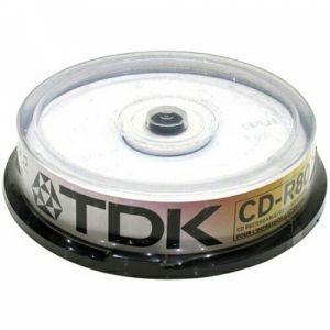 Диск CD-R TDK 700Mb 52x Cake Box (10шт)