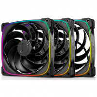 Вентилятор 140*140*25 Geometric Future Squama 2503RB (Reverse) (3шт)