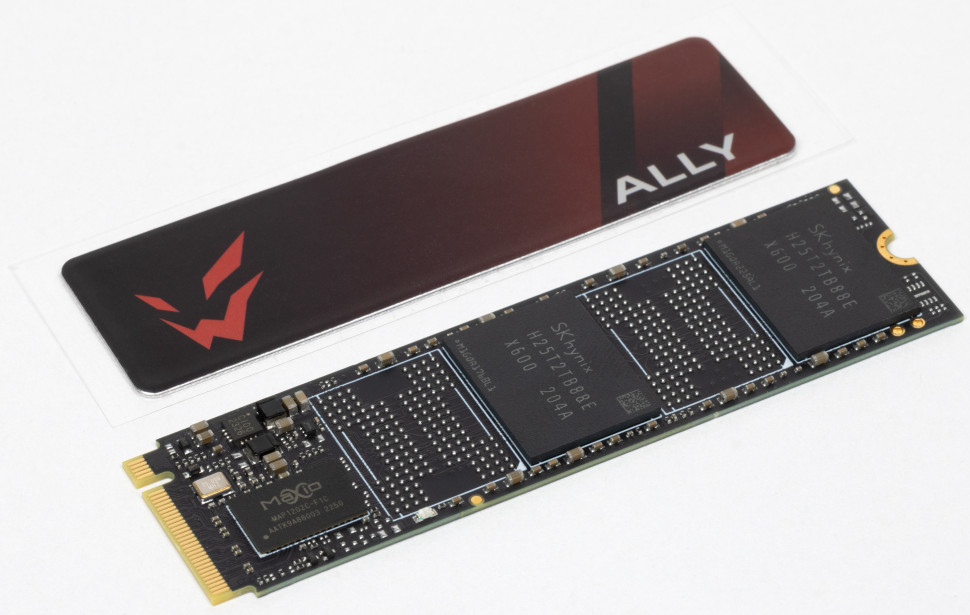SSD NVMe 512 Gb Ardor Gaming AL1284 (375TBW / 3100:2700Мбайт / с)