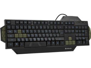Клавиатура USB Defender GK-1300L 104КЛ+8КЛ