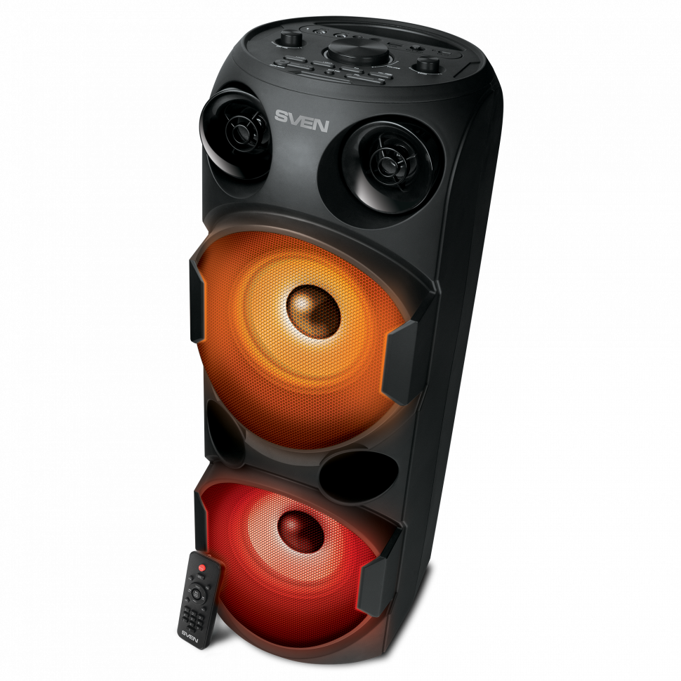 Портативная колонка SVEN PS-930 (150W / USB / microSD / FM)