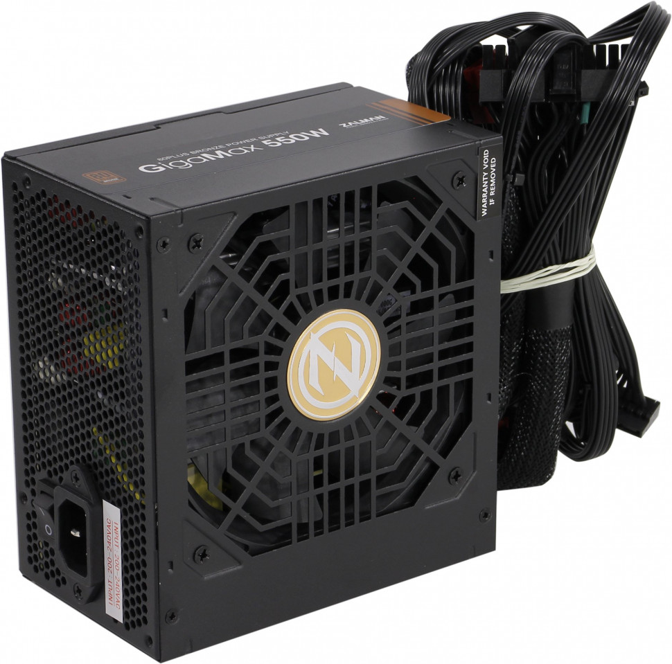 Блок питания 550W ZALMAN ZM550-GVII 550 Вт (80+Bronze)