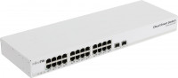 Коммутатор MikroTik CSS326-24G-2S+RM, 24?1 Гбит / с + 2?10 Гбит / с SFP+, управляемый