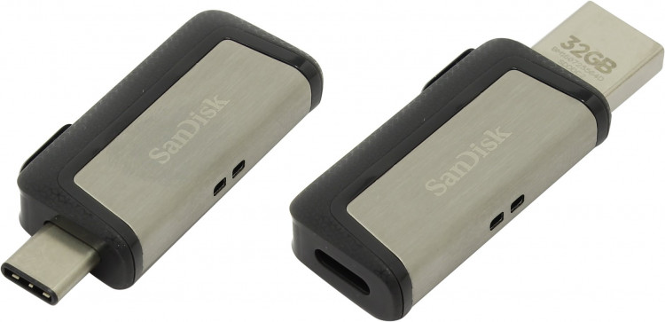 Флешка USB 32Gb SanDisk Ultra Dual TYPE-C  /  USB
