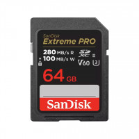 Карта памяти SDXC 64Gb SanDisk Extreme Pro