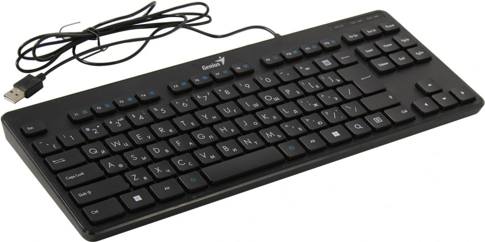 Клавиатура USB Genius LuxeMate 110 (без цифрового блока)