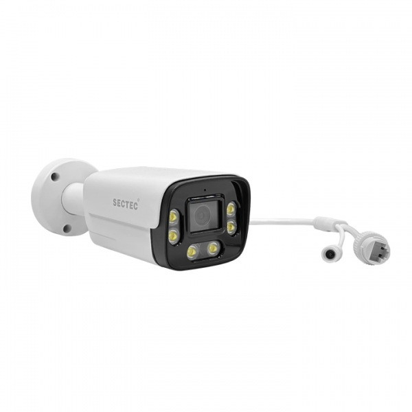 Уличная IP-камера SECTEC ST-IP485-12M-S (8Mp / 30к / H.264 / H.265 / DUAL светодиоды)