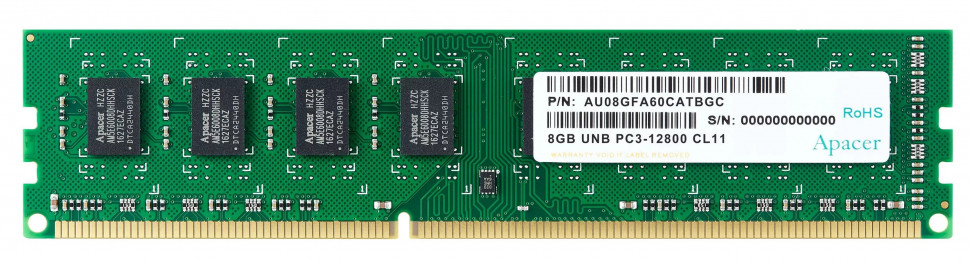 Память DDR3 8Gb 1600 / CL11 Apacer DL.08G2K.KAM