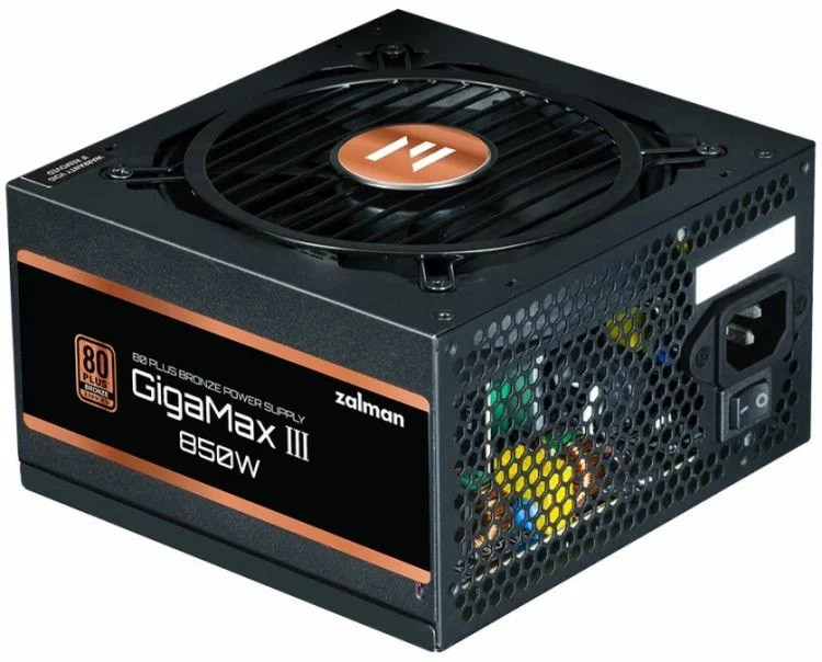 Блок питания 850W Zalman ZM850-GV3 (80+ Bronze)