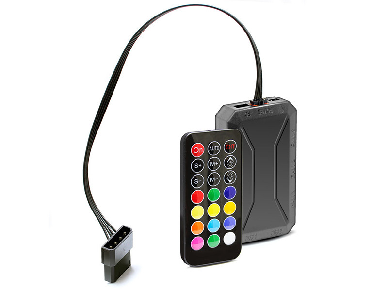 Разветвитель / Хаб контроллер Ginzzu RGB CRC6 (6 кулеров)