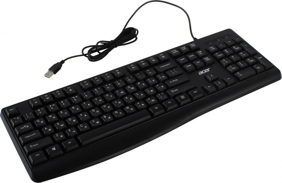 Клавиатура USB Acer OKW301 (белый)