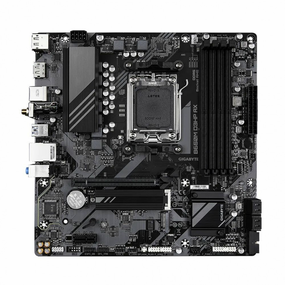 Материнская плата (AM5) Gigabyte B650M-B DDR5