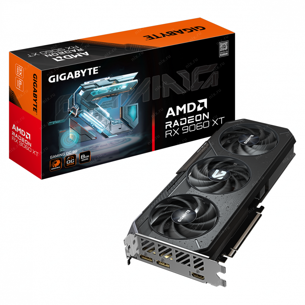 Видеокарта Gigabyte RX 9060XT 8Gb 9VR9068XGO-00-G10