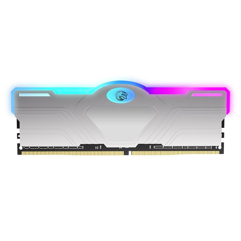 Память DDR4 16Gb 3200 / CL19 Kingspec KS3200D4R13516G RGB (Silver) OEM