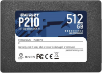 SSD 512 Gb Patriot 9SE00098-P210S512G25 (240 TBW / 520:430Mbs)