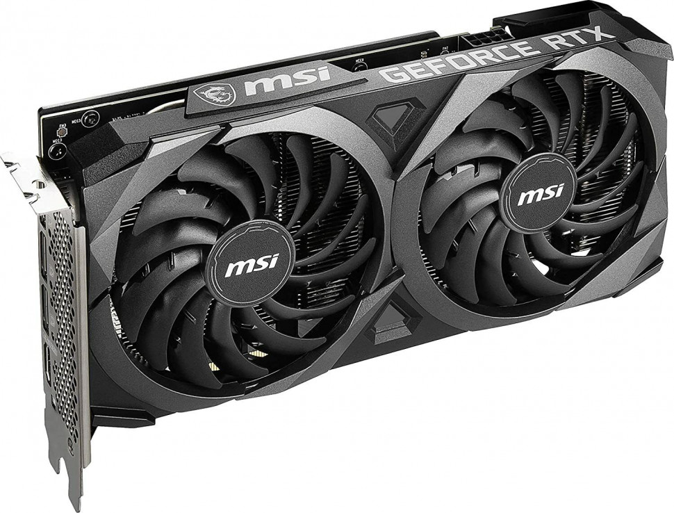 Видеокарта NVIDIA RTX 4060 8Gb MSI VENTUS 2X BLACK 8G OC (WX-RTX4060VENTUS2XOC-XK)
