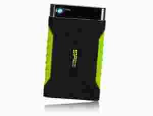 Внешний HDD 500Gb Silicon Power Armor A15 <SP500GBPHDA15S3K> Black&Green 2.5