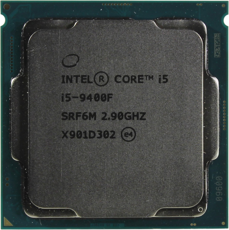 Процессор Intel Core i5-9400F 1151v2 6(6)core  /  2.9(4.1)GHz  /  65W (Box)
