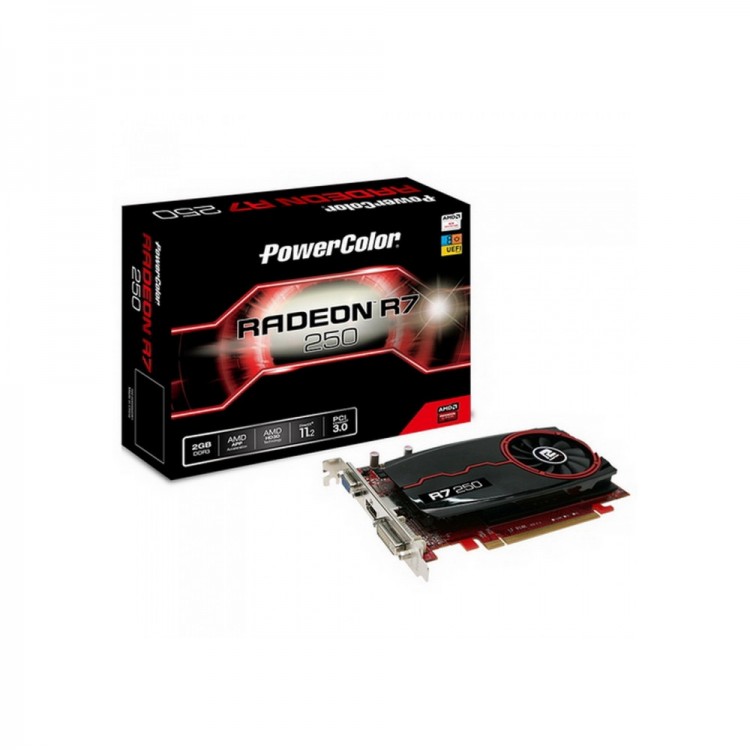 Видеокарта AMD Radeon R7 250 2Gb  PowerColor AXR7 250 2GBD3-DH