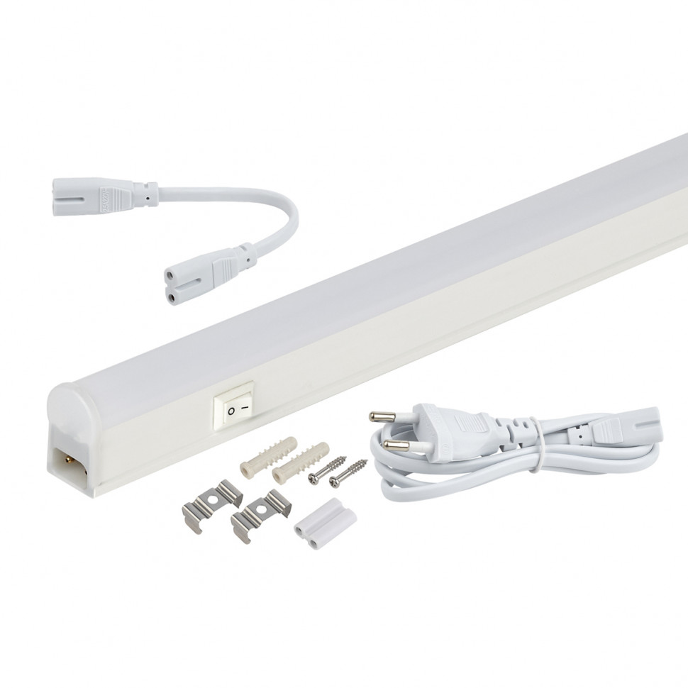 Линейный светодиодный светильник 12Вт 6500К 872мм ЭРА LLED-01-12W-6500-W