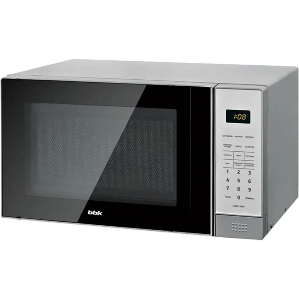 Микроволновая печь BBK 20MWS-729S / BS (700Вт / 20л) серебристый