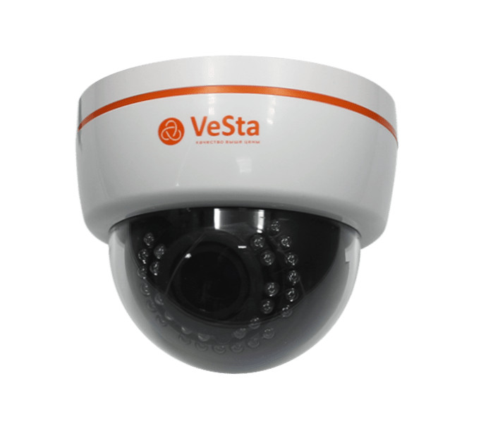 IP-камера внутренняя Vesta VC-3244V 2Мп  /  f=2.8-12  /  IR,  /  1920x1080Р встроенный микрофон