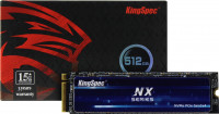 SSD NVMe 512 Gb KingSpec NX-512 (500 TBW / 3400:3100 Мбайт / с)
